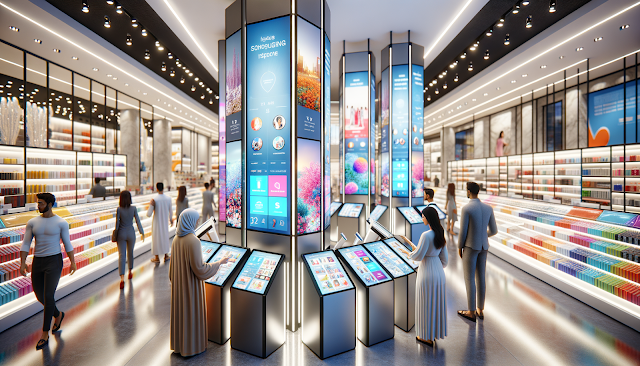 Trends in touchscreen technology for retail displays