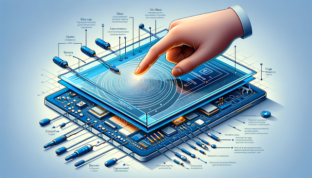How capacitive touchscreen technology work