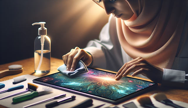 Capacitive touchscreen maintenance tips